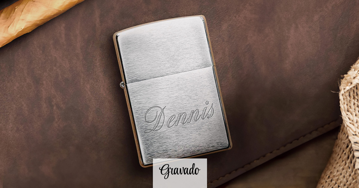 Personalisiertes Graviertes Echtes Zippo Mehrfarbiges