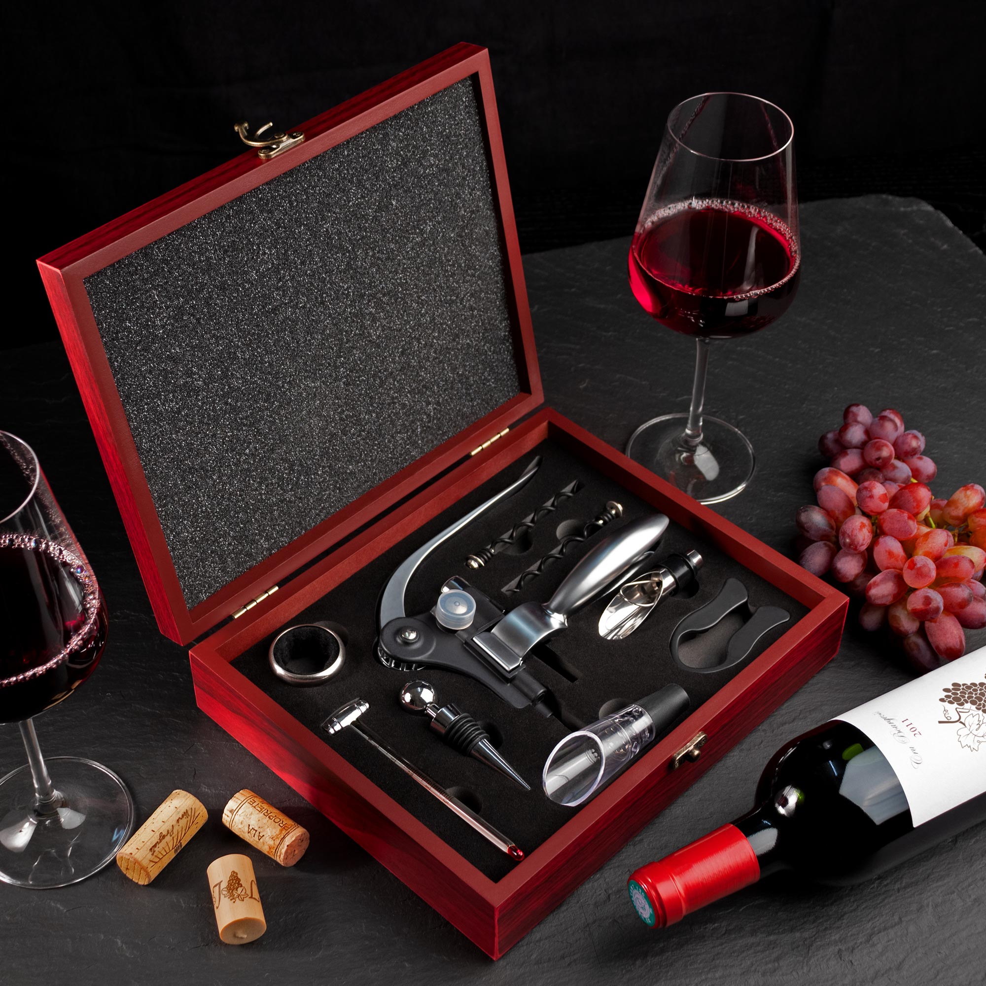 Wein Sommelier Set - 10-teilig Wein Sommelier Set - 10-teilig