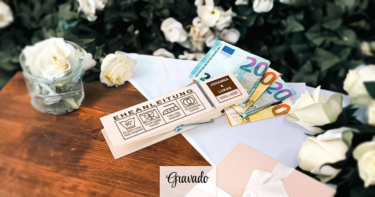 Personalisiert Geldklammer Edelstahl - Gravur Geldhalter Für Scheine & Karten